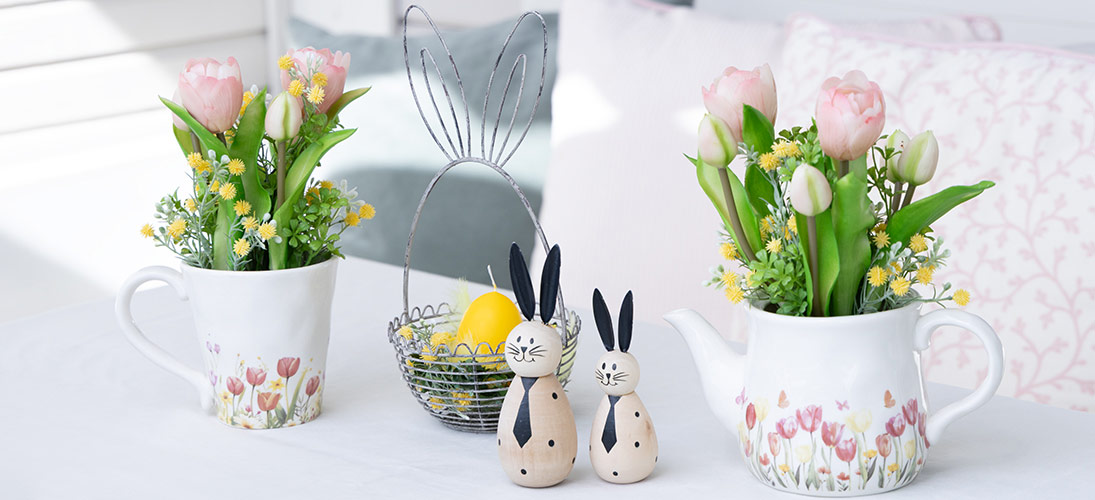 Gallinas y Conejos de Pascua