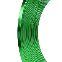 Artículo Alambre plano aluminio verde manzana 5mm 10m