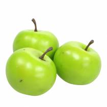 Mini manzana artificial verde Ø4cm 24ud