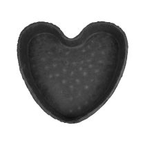 Artículo Oasis Black Biolit Plant Heart Macetero Corazón Negro 34cm