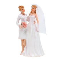 Artículo Figura de boda mujer pareja 17cm