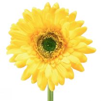 Artículo Flores Artificiales Gerbera Sol Amarillo Flor de Jardín 47cm