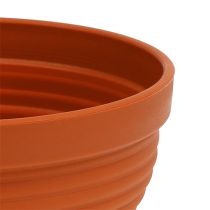 Artículo R-cuenco plástico terracota Ø13cm, 10ud