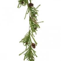 Artículo Percha decorativa alerce artificial ramas de coníferas conos y bayas 150cm