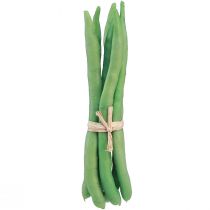 Artículo Frijoles Decorativos Verduras Artificiales Verde Real Touch 17cm 6uds