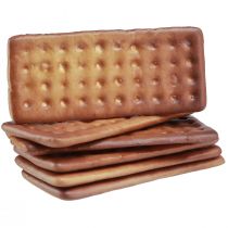 Artículo Galletas decorativas comida artificial 9×4cm 24uds