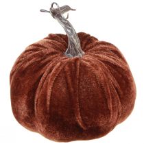 Artículo Decoración de calabaza para otoño en amarillo marrón Ø13cm 3uds