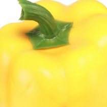 Artículo Chupete de comida decoración verduras pimiento amarillo Al.10cm
