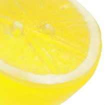 Artículo Limón decorativo mitades de limón artificial amarillo 5,5×4,5cm 36ud