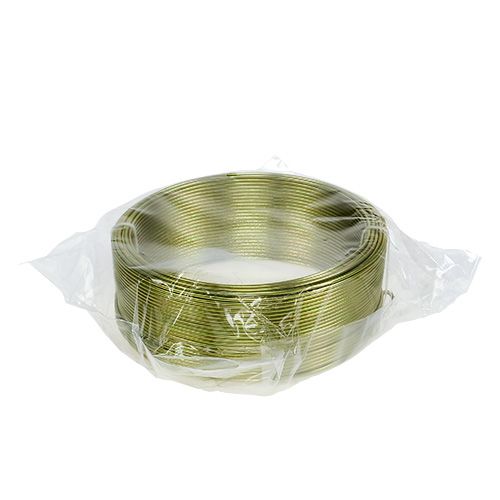 Artículo Alambre de aluminio Ø2mm verde oliva 500g (60m)