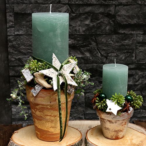 Artículo Cinta decorativa terciopelo verde oscuro 10mm 20m