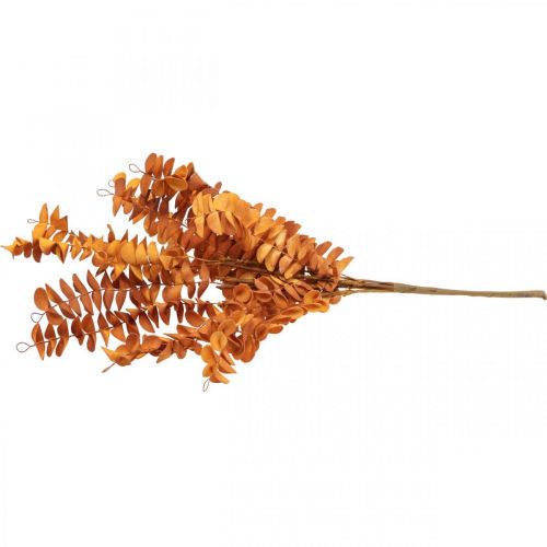 Artículo Plantas artificiales decoración otoño rama artificial hojas naranja 46cm