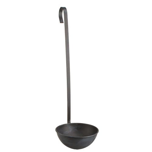 Cuenco decorativo para plantas con paleta antracita colgante Ø16,5cm 2ud