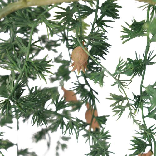 Artículo Guirnalda decorativa guirnalda de plantas rama de alerce artificial verde 130 cm