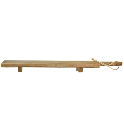 Artículo Tabla de cortar decorativa bandeja de madera para colgar 70×26cm