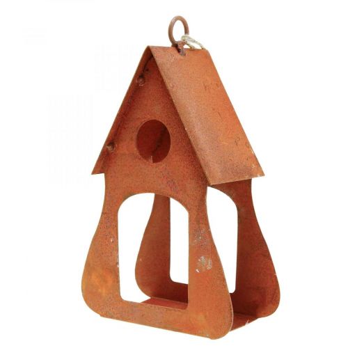 Artículo Casa de pájaros decorativa para colgar, decoración de rejilla de casa de pájaros 17,5 cm
