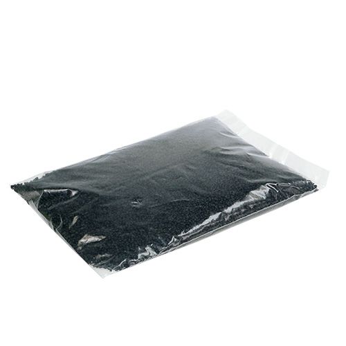 Artículo Gránulos decorativos negro 2mm - 3mm 2kg