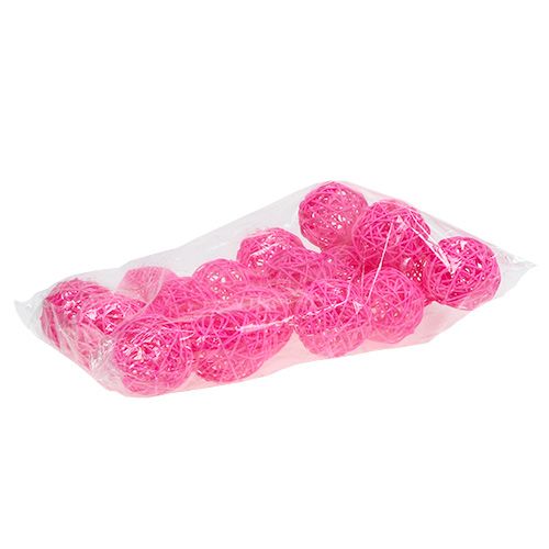 Artículo Bolas decorativas rosa Ø7cm 18 piezas