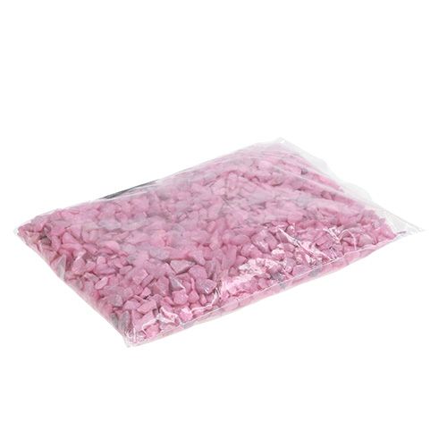 Artículo Piedras decorativas 9mm - 13mm rosa 2kg