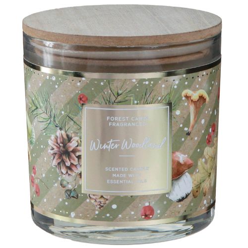 Artículo Vela perfumada Vela Winter Woodland en vaso Ø9,5cm H10,5cm