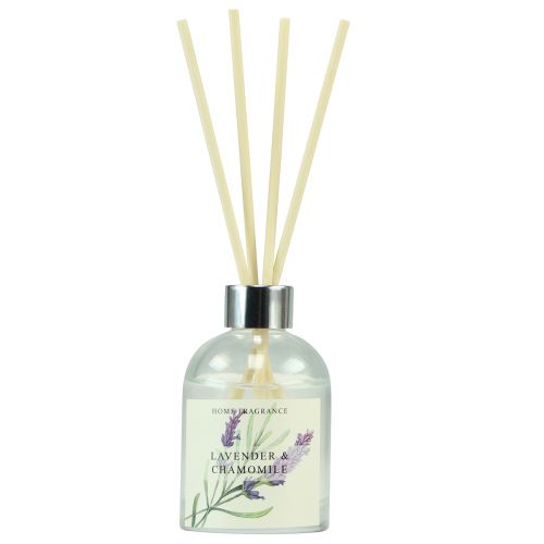 Floristik24 Varitas aromáticas lavanda manzanilla difusor de cristal 100ml