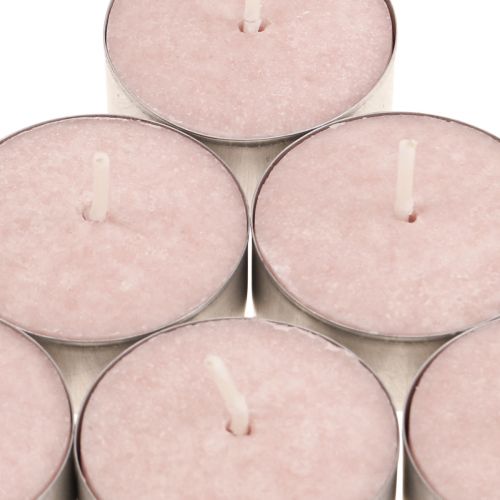 Artículo Velas aromáticas chocolate flor de cerezo, velas de té perfumadas Ø3,5cm H1,5cm 18 piezas