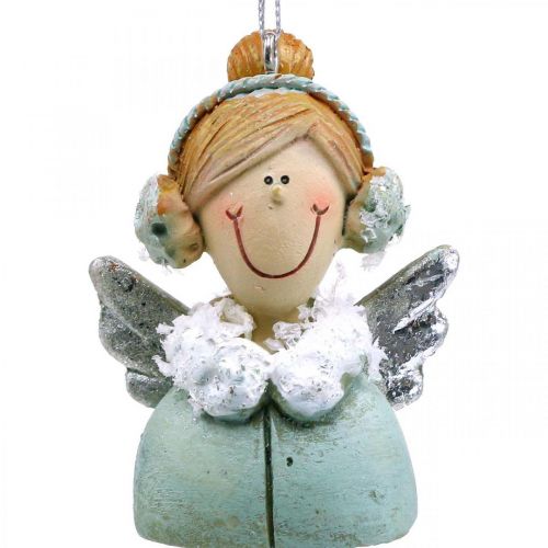 Artículo Colgante de ángel decoración del árbol del ángel de Navidad H5,5 cm 8 piezas