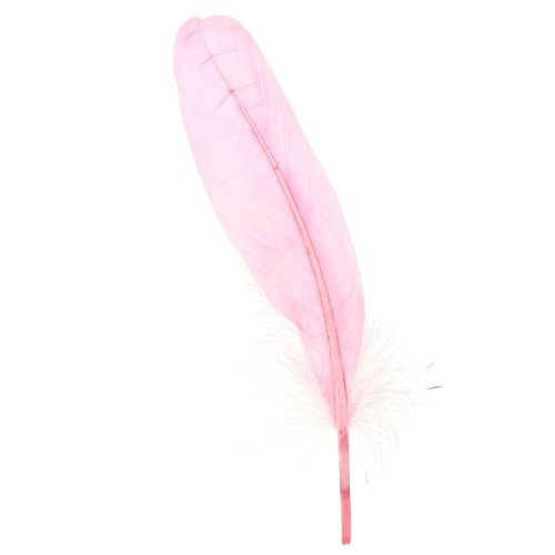 Plumas para manualidades Plumas de ganso rosa 18cm - 20cm 20g x 2uds