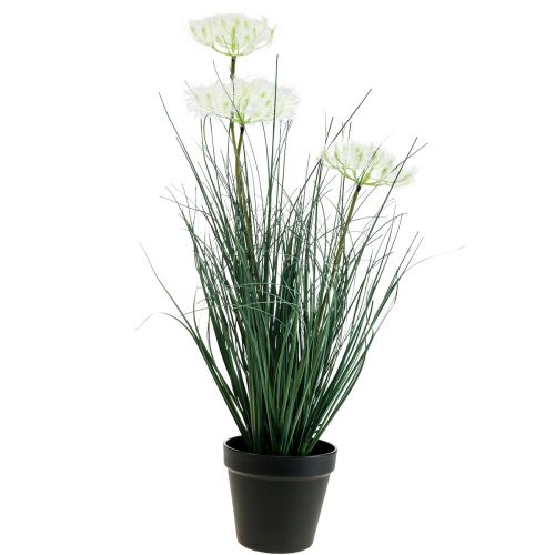 Artículo Junco Hierba Flor Artificial Flores artificiales en maceta 56cm