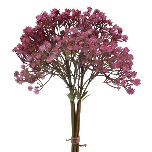 Floristik24 Gypsophila Gypsophila Gypsophila artificial rosa 35cm 5uds