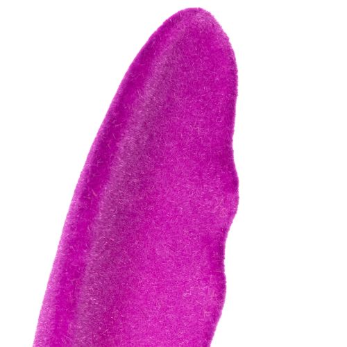 Artículo Orejas de conejo flocadas, decoración de Pascua en un palo como palillos de flores atmosféricos, 31 cm, 4 piezas