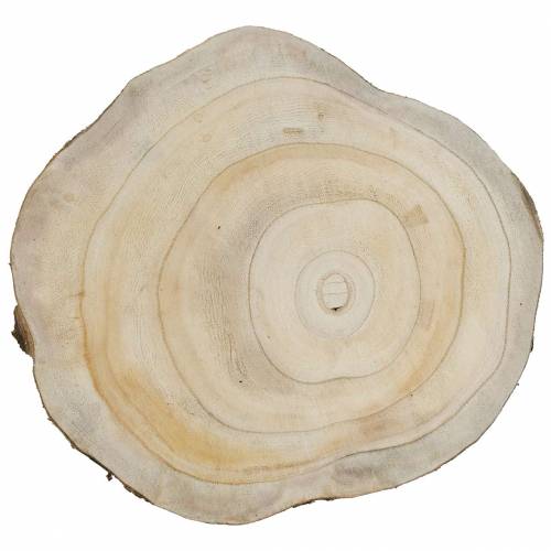 Floristik24 Disco de madera naturaleza Ø25-32cm