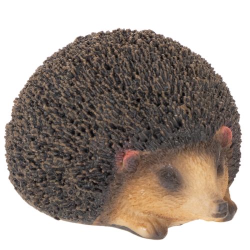 Artículo Figura decorativa de erizo, pequeño adorno de mesa para otoño, 8 cm