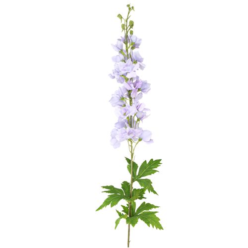 Flores artificiales delfinio violeta claro con tallo 90cm 2 piezas