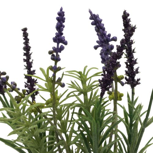 Artículo Decoración de Lavanda Artificial Manojo de Plantas Artificiales Púrpura 36cm