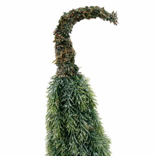 Floristik24 Árbol de Navidad decorativo nevado verde, blanco 40cm