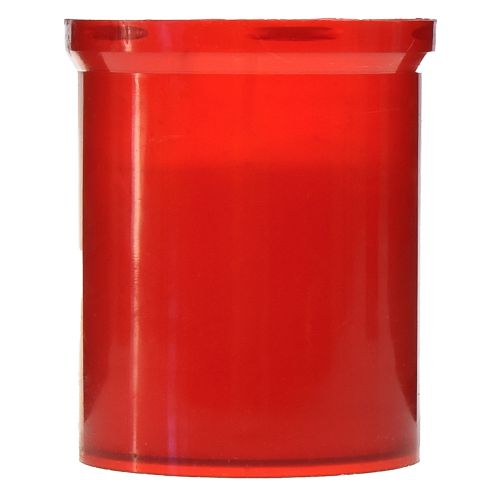 Artículo Recambio de velas para sepultura rojo H6,5cm 22h 15ud