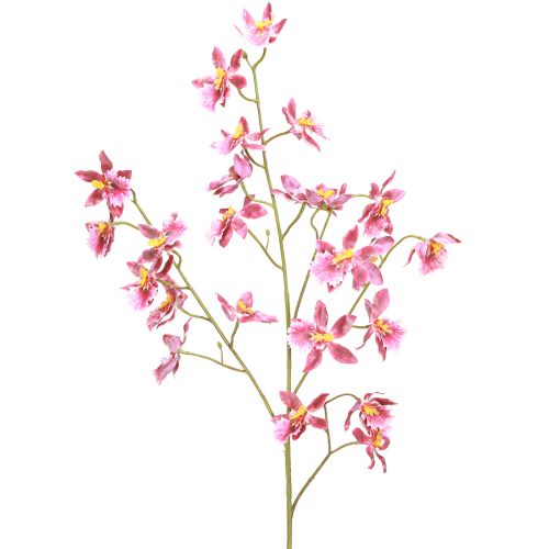 Floristik24 Oncidium Orquídeas Artificiales Decoración Rosa Violeta 93cm 2uds