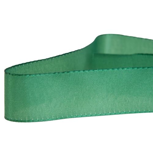 Artículo Cinta decorativa cinta de regalo verde orillo verde oscuro 25mm 3m