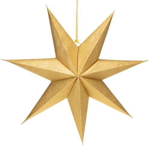 Artículo Estrellas de papel festivas para decoraciones de Adviento y Navidad.