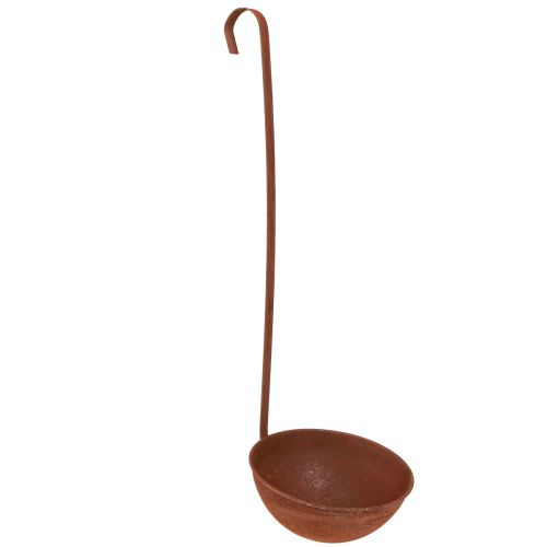 Cuenco para plantas colgante decoración de cocina paleta óxido Ø16,5cm 2ud