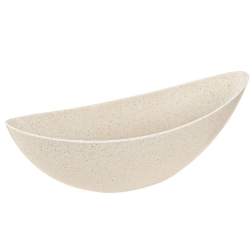 Plant ship macetero de plástico beige 28×9×9cm 3ud