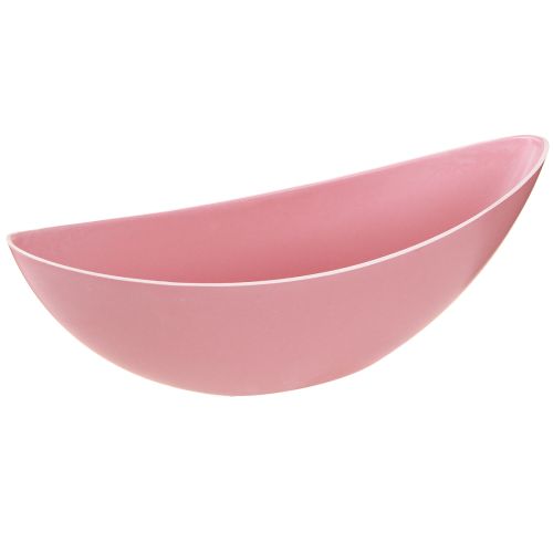 Maceta bote florero plastico rosa 28×9×9cm 3ud