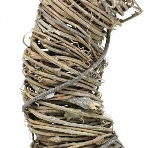 Artículo Corona de vid corona decorativa decoración rústica blanqueada Ø38cm