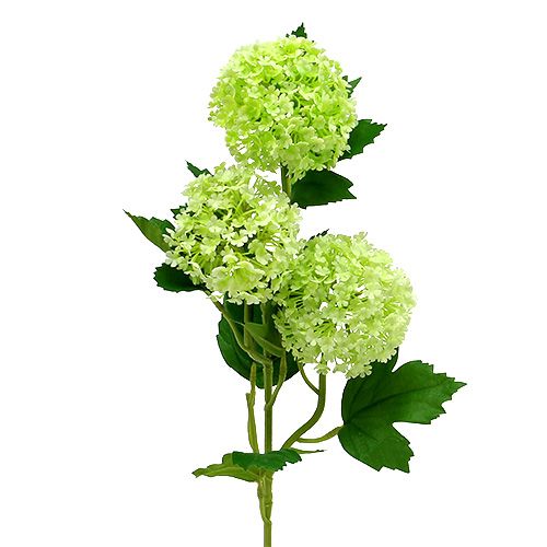 Floristik24 Bola de nieve artificial verde 65cm 2uds