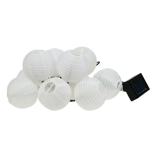 Artículo Linterna solar cadena LED 4.5m blanco 10 bombillas