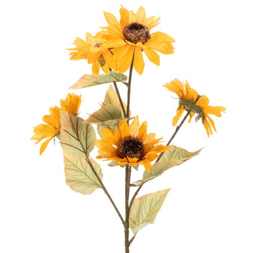 Artículo Girasol artificial, decoración realista, 72 cm, 2 piezas