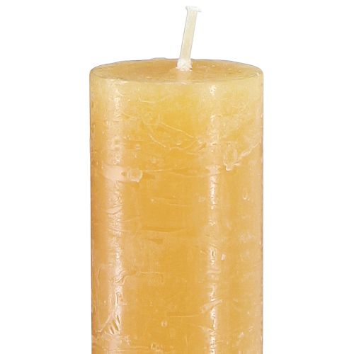 Artículo Velas cónicas lisas miel 34x300mm 4uds