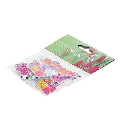 Floristik24 Botones decorativos dispersos lápiz decoración de fiesta 24 piezas