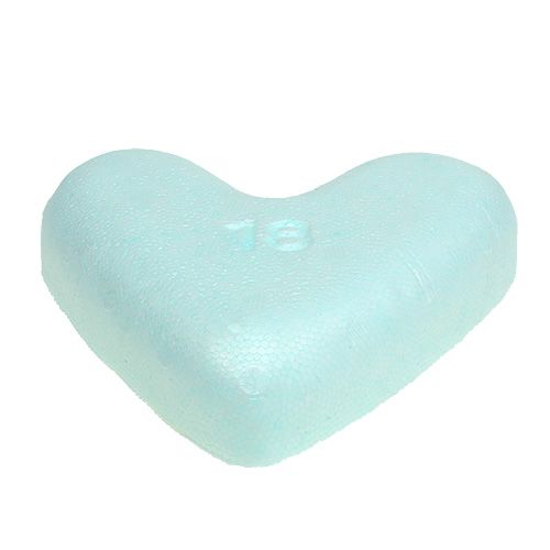 Artículo Corazón de poliestireno 18cm 2uds